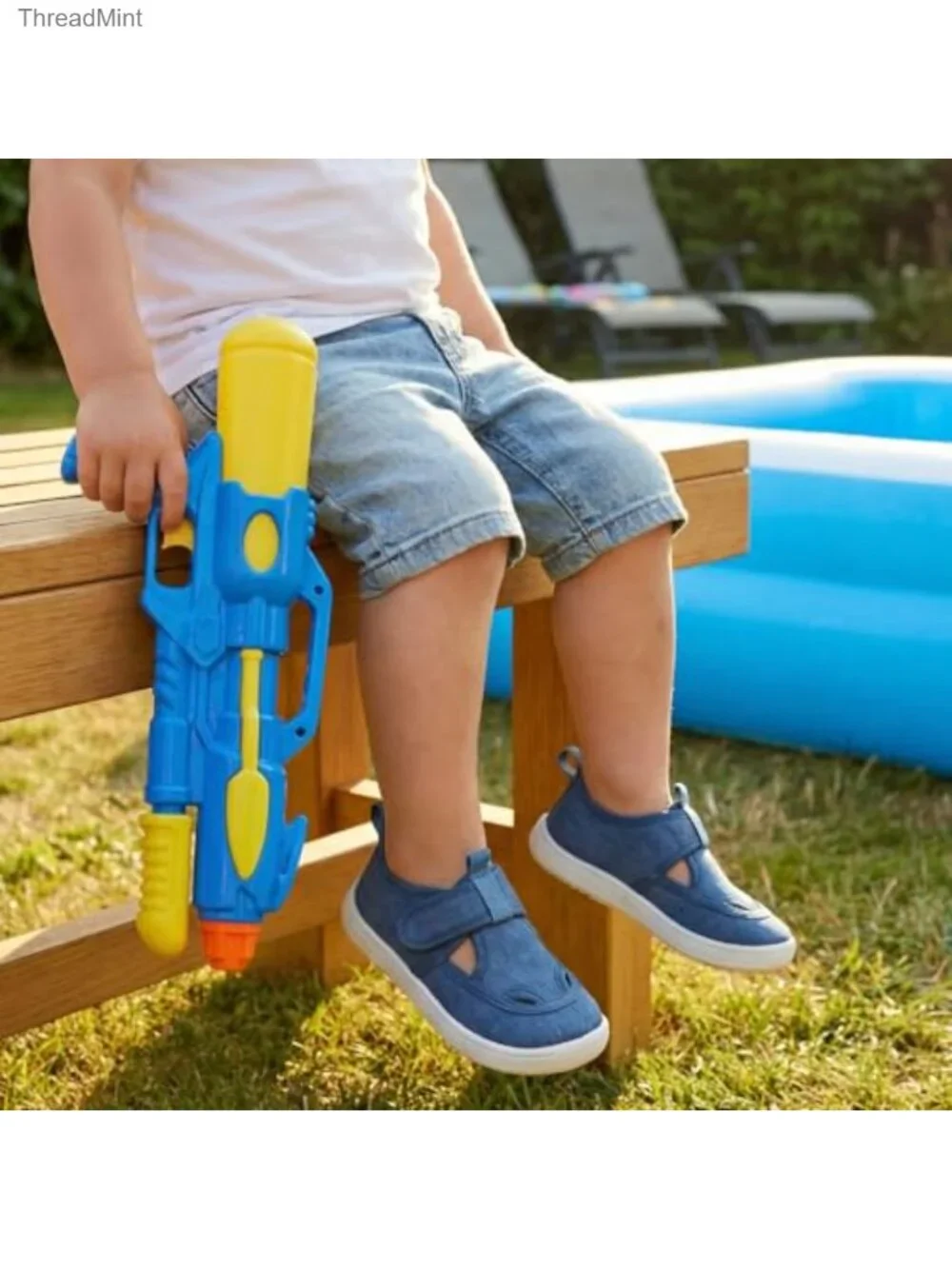 Toddler Kids Wide Toe Box Water Shoes Barefoot Beach Pool Sandals